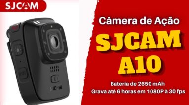 Câmera de ação SJCam A10 - Ideal para motociclistas, seguranças e vídeos de ação em fpv.