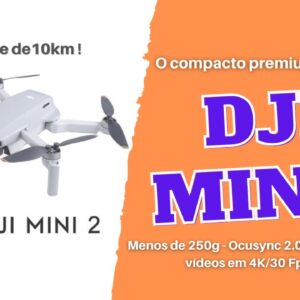 DJI MINI 2 - O MELHOR COMPACTO - FLY MORE COMBO - 2021
