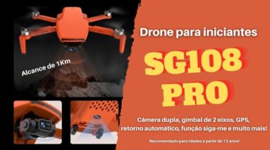 DRONE SG108 Pro - DRONE BARATO RECOMENDADO PARA INICIANTES