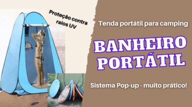TENDA -BANHEIRO/TROCADOR- PORTÁTIL