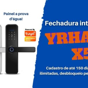 YRHAND X5 - FECHADURA INTELIGENTE PARA PORTAS