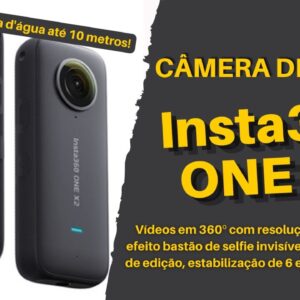 Insta360 ONE X2 - Câmera para quem quer criar conteúdo!