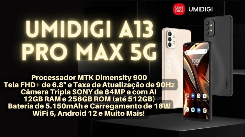 Smartphone Umidigi A13 Pro Max 5G