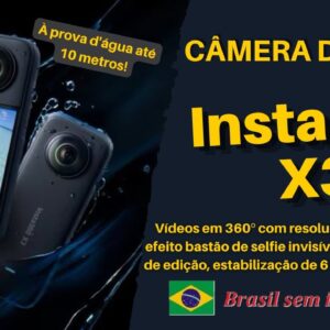 Câmera de Ação Insta360 X3