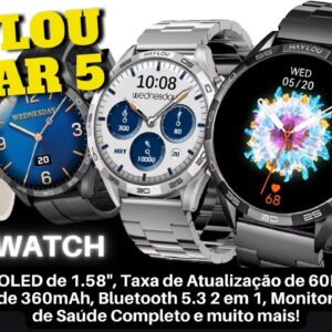 Smartwatch haylou solar 5