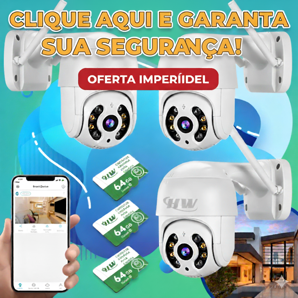 Câmeras IP de Segurança com Oferta Imperdível